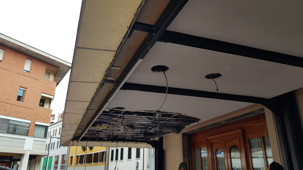 Dehors di pertinenza “Ristorante alla Catina” Pordenone (2019)