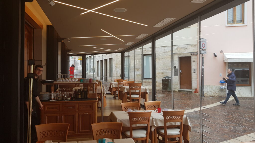 Dehors di pertinenza “Ristorante alla Catina” Pordenone (2019)
