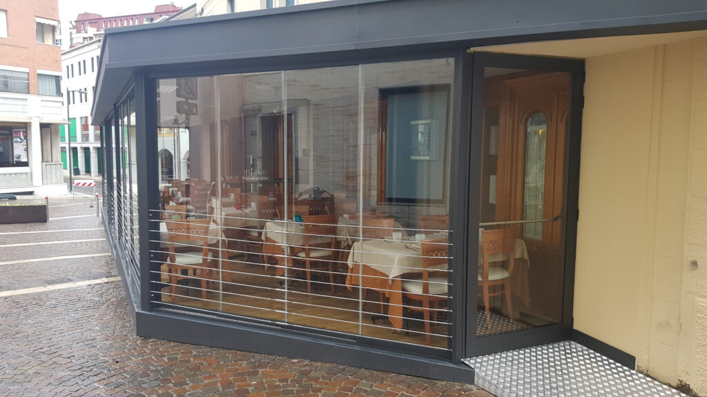 Dehors di pertinenza “Ristorante alla Catina” Pordenone (2019)